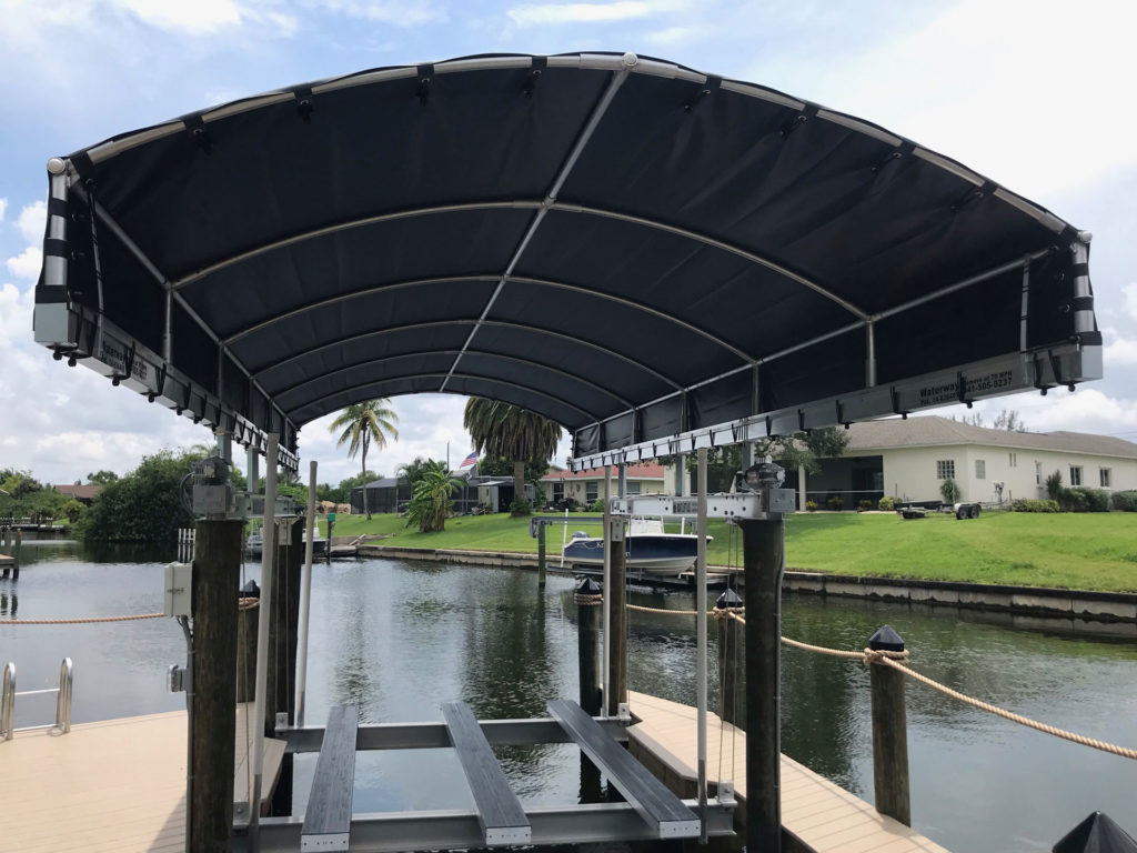 Waterway Boat Lift Covers - Florida's Finest Boat Lift Covers